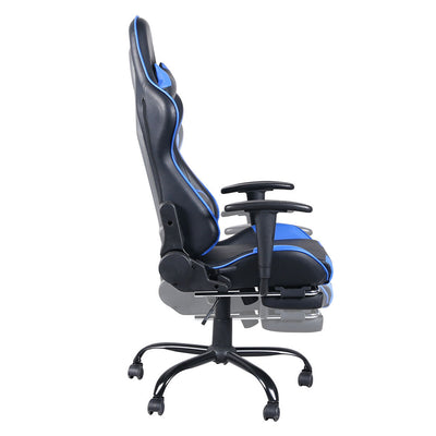 Gaming Chair Ergonomic Office Chair with Lumbar & Footrest