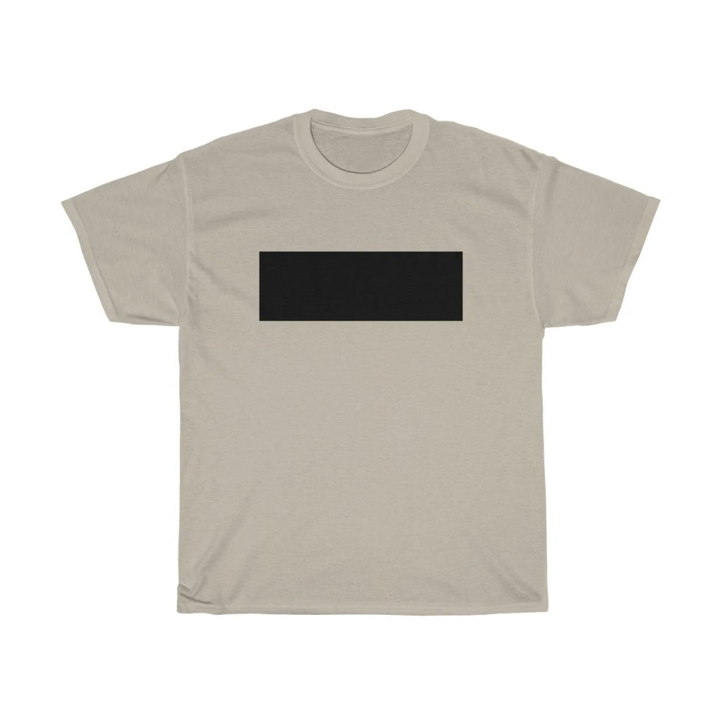 Men's Black Colorblock T-Shirt